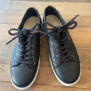 Ecco Women's Soft 7 Black Sneaker Shoes - Size 38